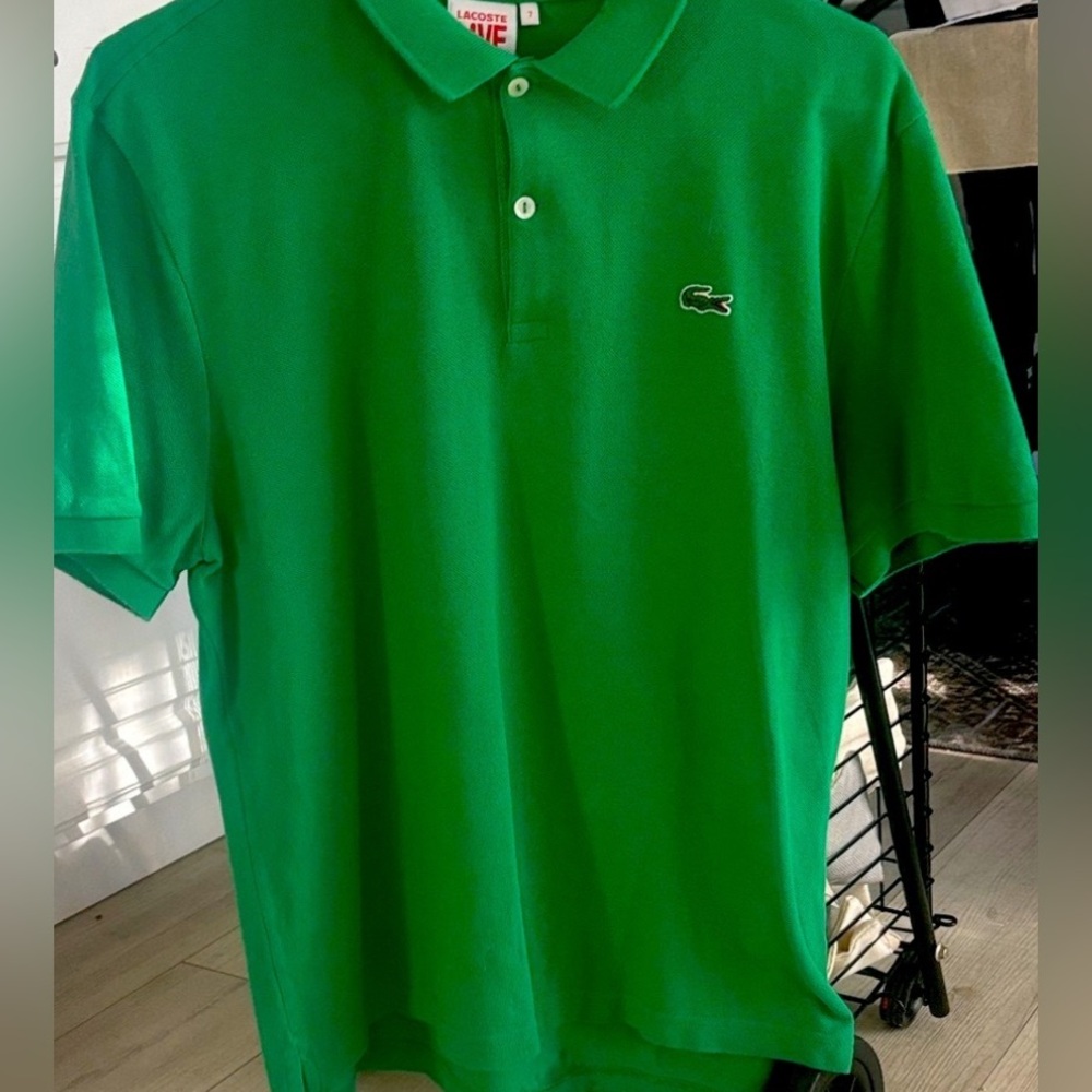 Lacoste Classic Cotton Polo size kids size 7 never worn ! - Picture 4 of 6